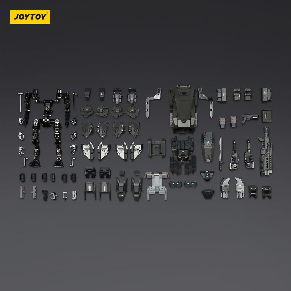 🧪 LAB | SU ORDINAZIONE Dark Source Action Figure APOC Series Razor Stealth/Night Ops Mech 17 cm