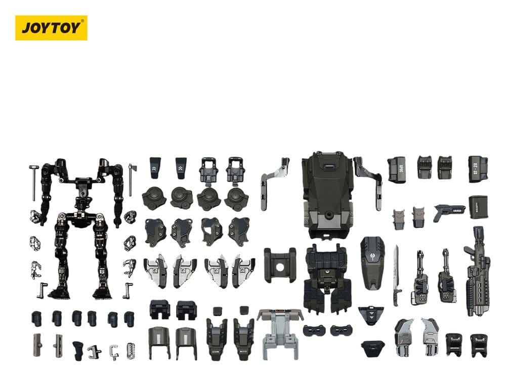 🧪 LAB | SU ORDINAZIONE Dark Source Action Figure APOC Series Razor Stealth/Night Ops Mech 17 cm