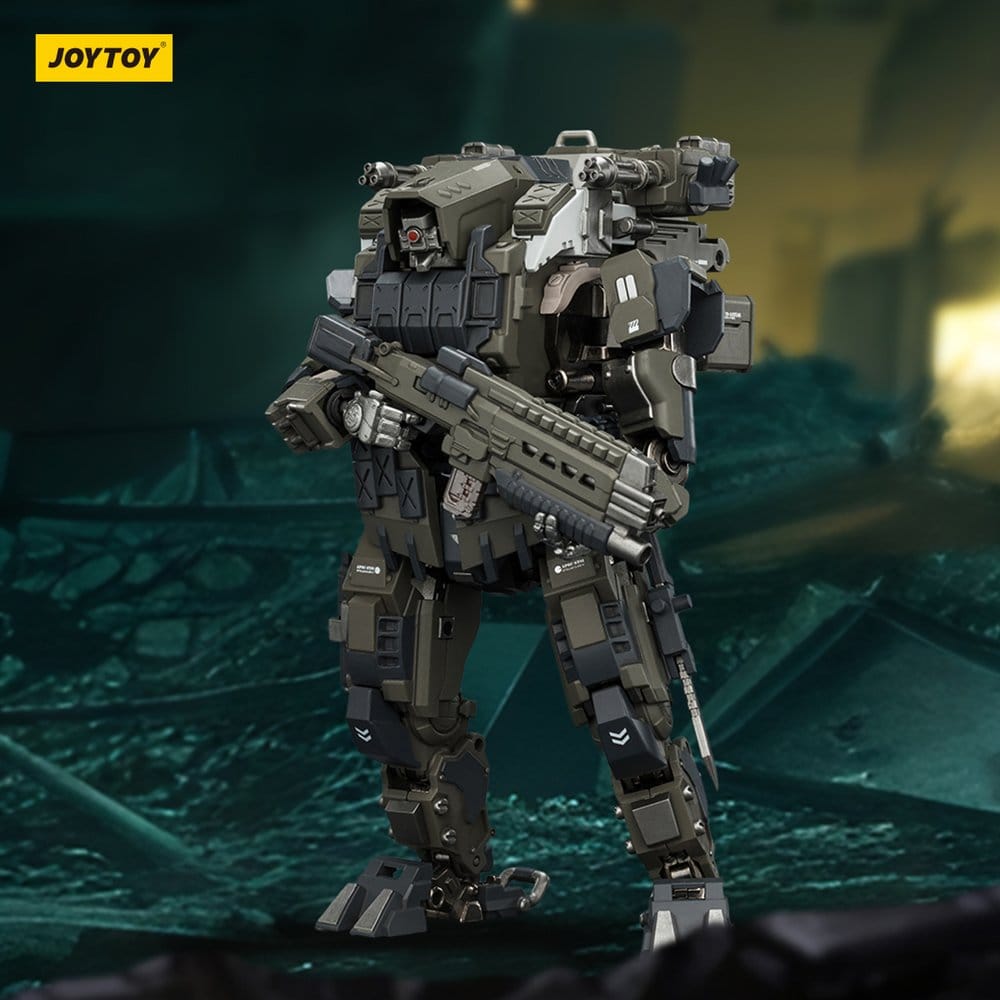 🧪 LAB | SU ORDINAZIONE Dark Source Action Figure APOC Series Razor Stealth/Night Ops Mech 17 cm