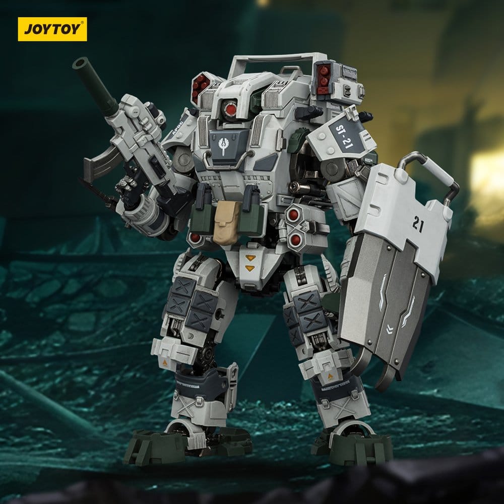 🧪 LAB | SU ORDINAZIONE Dark Source Action Figure APOC Series Mystic Armor Heavy Assault Mech 17 cm