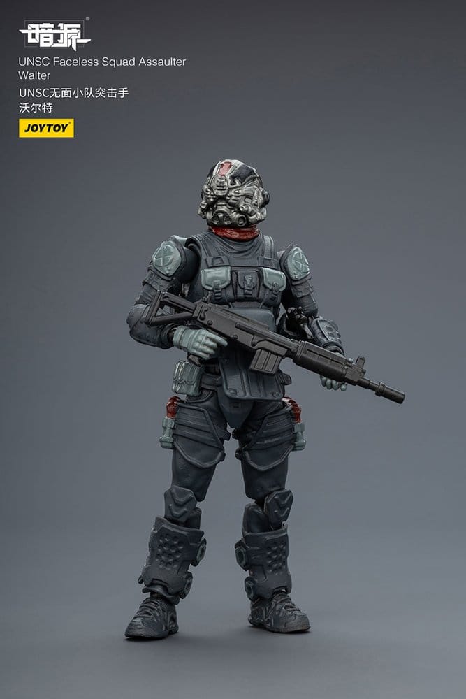 🧪 LAB | SU ORDINAZIONE Dark Source Action Figure 1/25 UNSC Faceless Squad 8 cm