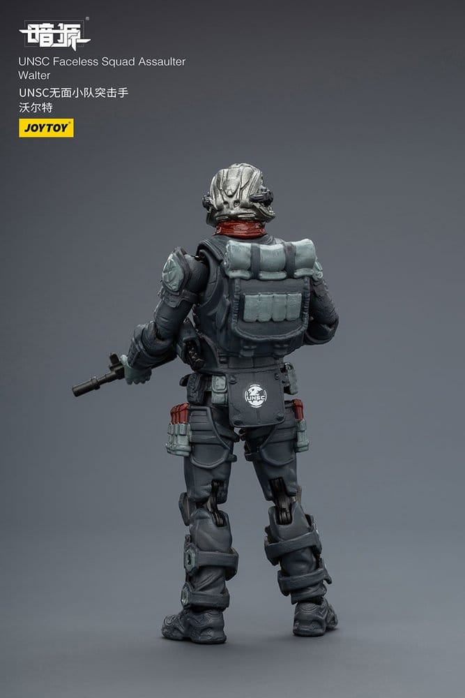 🧪 LAB | SU ORDINAZIONE Dark Source Action Figure 1/25 UNSC Faceless Squad 8 cm