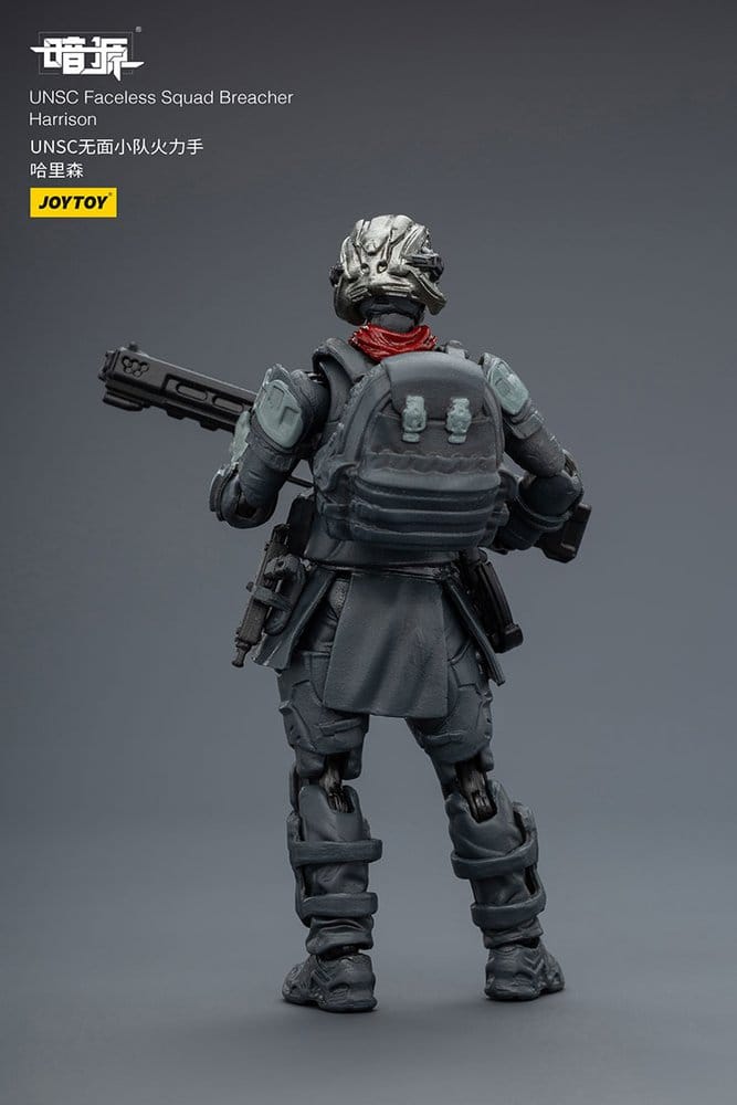 🧪 LAB | SU ORDINAZIONE Dark Source Action Figure 1/25 UNSC Faceless Squad 8 cm
