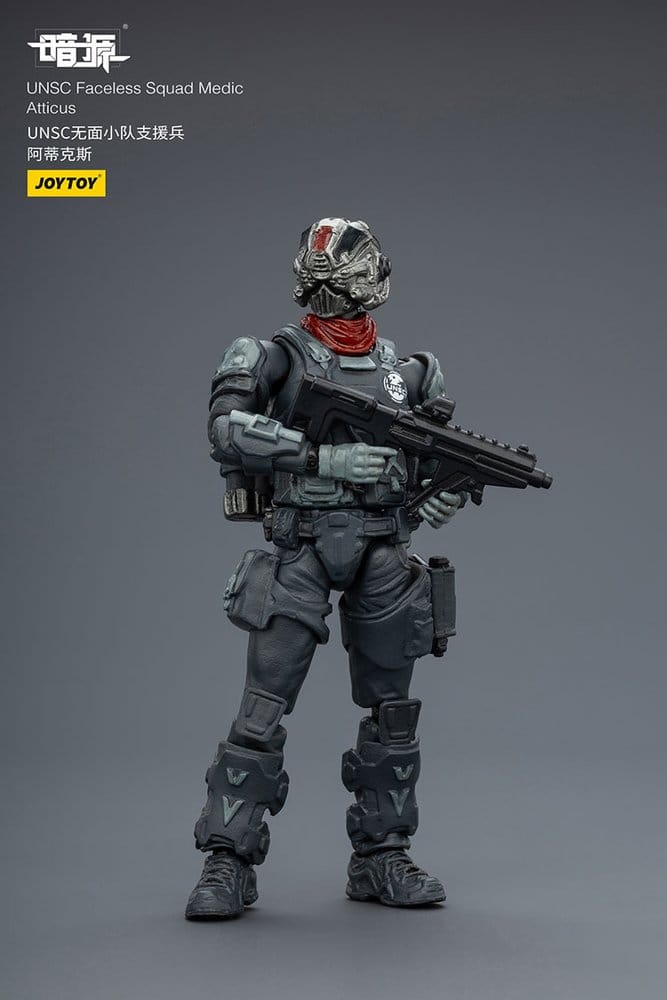 🧪 LAB | SU ORDINAZIONE Dark Source Action Figure 1/25 UNSC Faceless Squad 8 cm