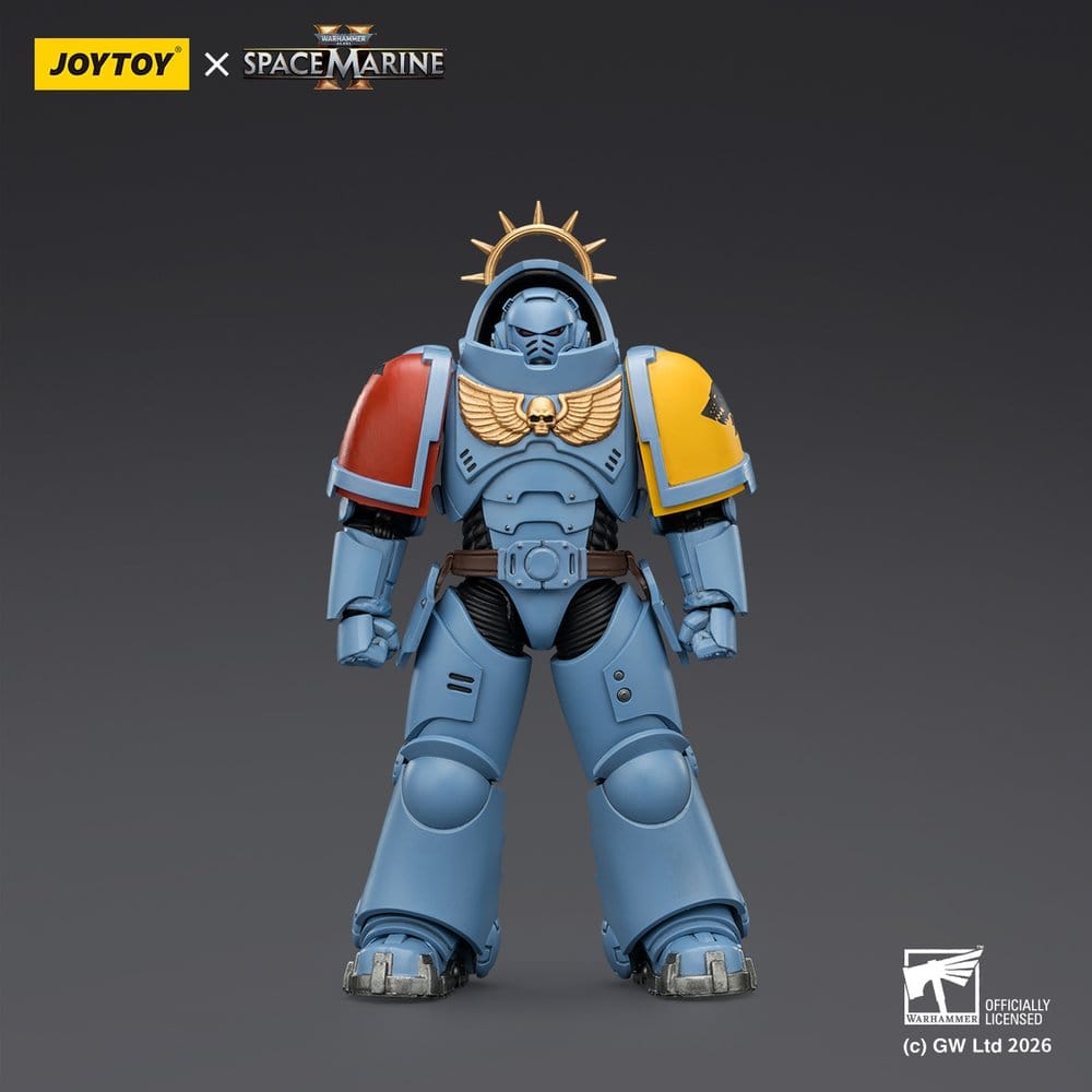 🧪 LAB | SU ORDINAZIONE Warhammer 40,000 Action Figure Game Edition Space Wolves Heavy Intercessor 13 cm