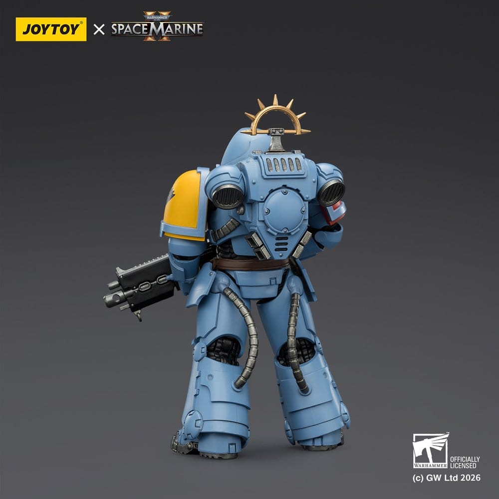 🧪 LAB | SU ORDINAZIONE Warhammer 40,000 Action Figure Game Edition Space Wolves Heavy Intercessor 13 cm