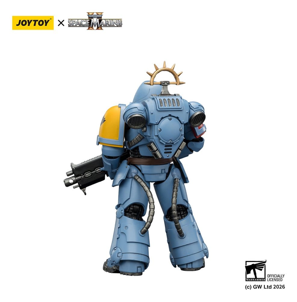 🧪 LAB | SU ORDINAZIONE Warhammer 40,000 Action Figure Game Edition Space Wolves Heavy Intercessor 13 cm
