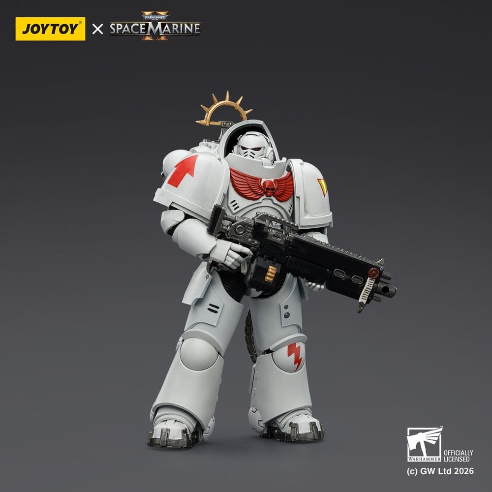 🧪 LAB | SU ORDINAZIONE Warhammer 40,000 Action Figure Game Edition White Scars Heavy Intercessor 13 cm
