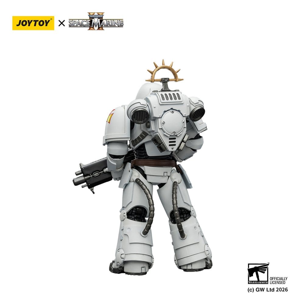 🧪 LAB | SU ORDINAZIONE Warhammer 40,000 Action Figure Game Edition White Scars Heavy Intercessor 13 cm