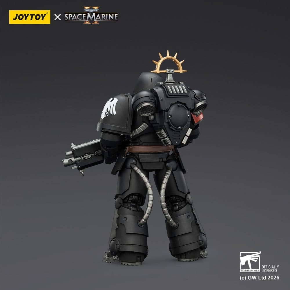 🧪 LAB | SU ORDINAZIONE Warhammer 40,000 Action Figure Raven Guard Heavy Intercessor 13 cm