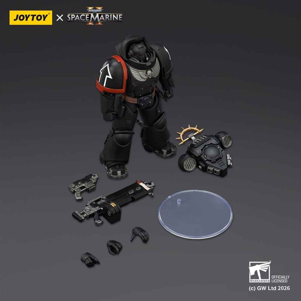 🧪 LAB | SU ORDINAZIONE Warhammer 40,000 Action Figure Raven Guard Heavy Intercessor 13 cm