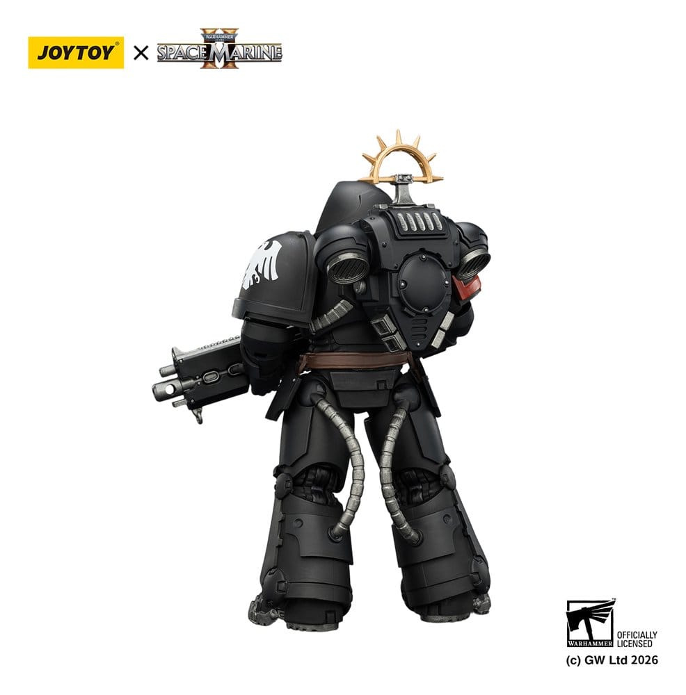 🧪 LAB | SU ORDINAZIONE Warhammer 40,000 Action Figure Raven Guard Heavy Intercessor 13 cm