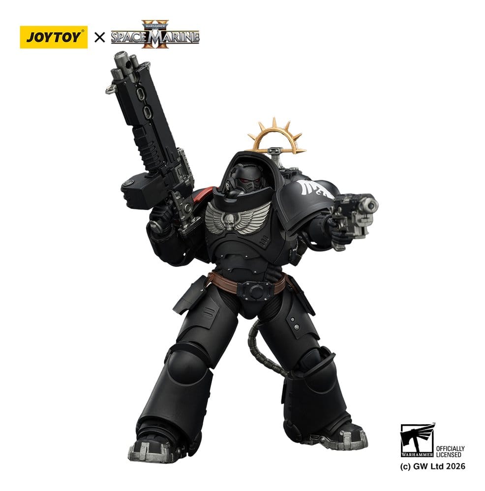 🧪 LAB | SU ORDINAZIONE Warhammer 40,000 Action Figure Raven Guard Heavy Intercessor 13 cm