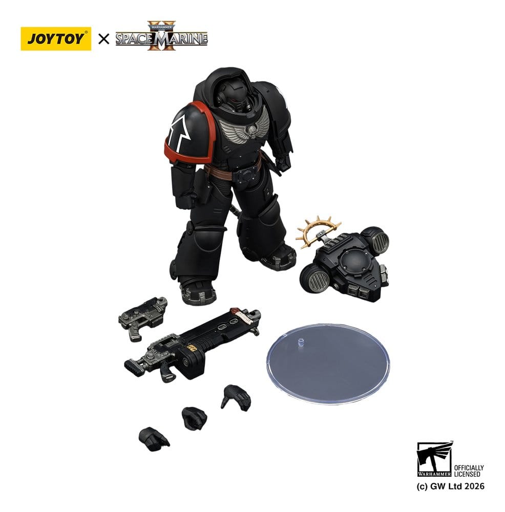 🧪 LAB | SU ORDINAZIONE Warhammer 40,000 Action Figure Raven Guard Heavy Intercessor 13 cm