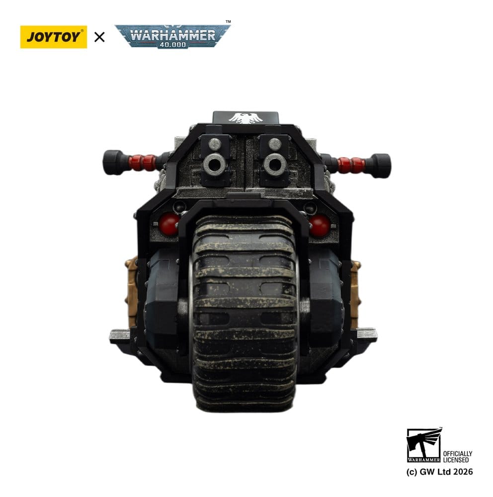 🧪 LAB | SU ORDINAZIONE Warhammer 40,000 Raider-pattern Combat Bike Raven Guard with twin-linked bolt rifles 22 cm