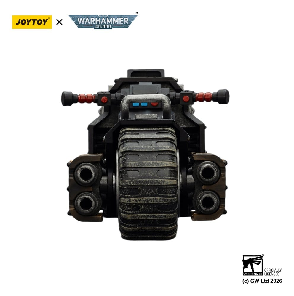 🧪 LAB | SU ORDINAZIONE Warhammer 40,000 Raider-pattern Combat Bike Raven Guard with twin-linked bolt rifles 22 cm