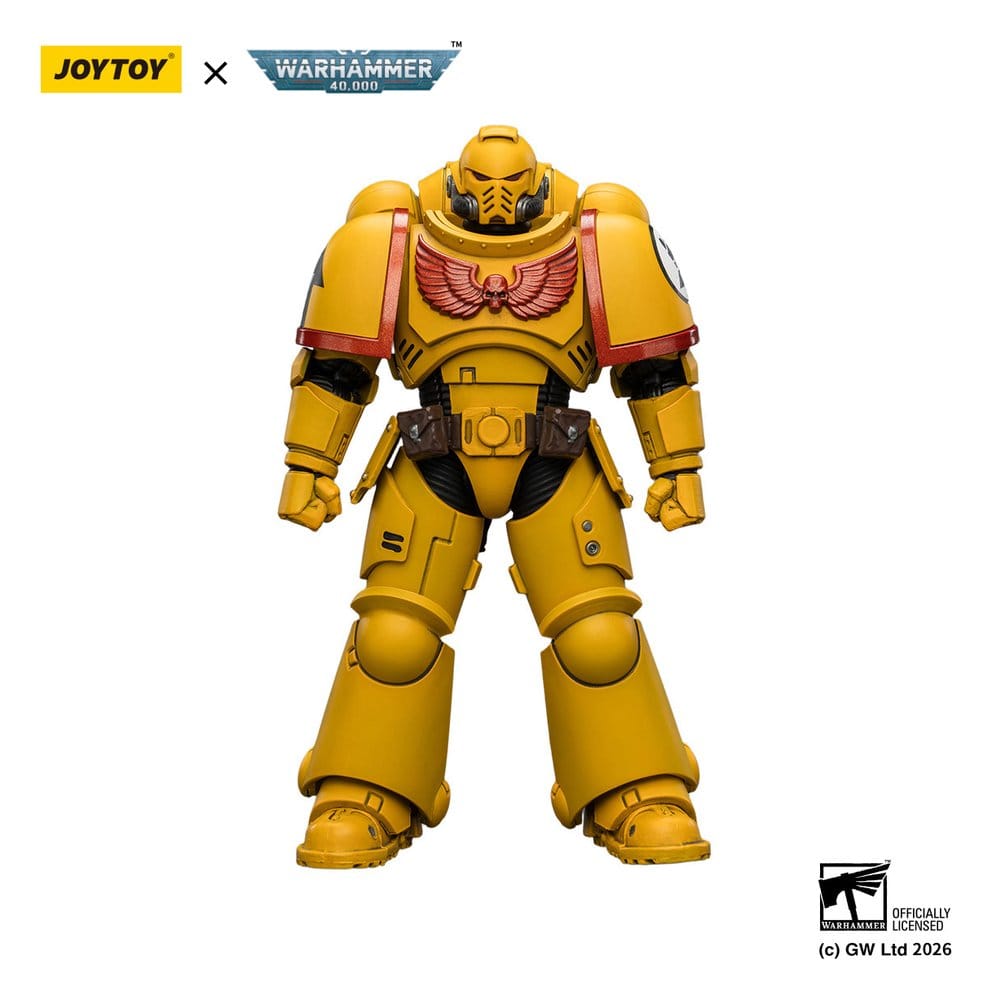 🧪 LAB | SU ORDINAZIONE Warhammer 40,000 Action Figure Imperial Fists Intercessor 12 cm