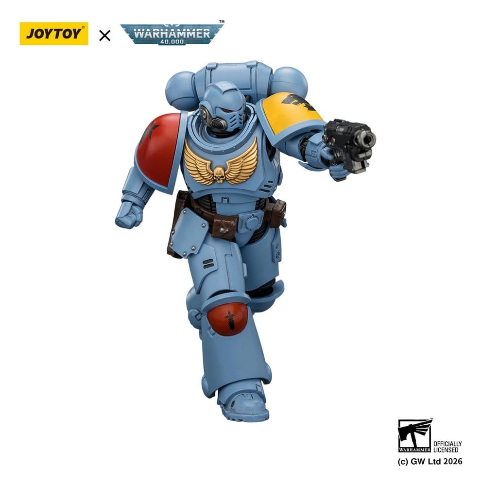 🧪 LAB | SU ORDINAZIONE Warhammer 40,000 Action Figure Space Wolves Intercessor 12 cm