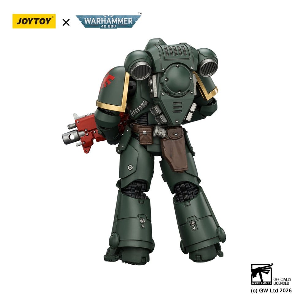 🧪 LAB | SU ORDINAZIONE Warhammer 40,000 Action Figure Dark Angels Intercessor 12 cm
