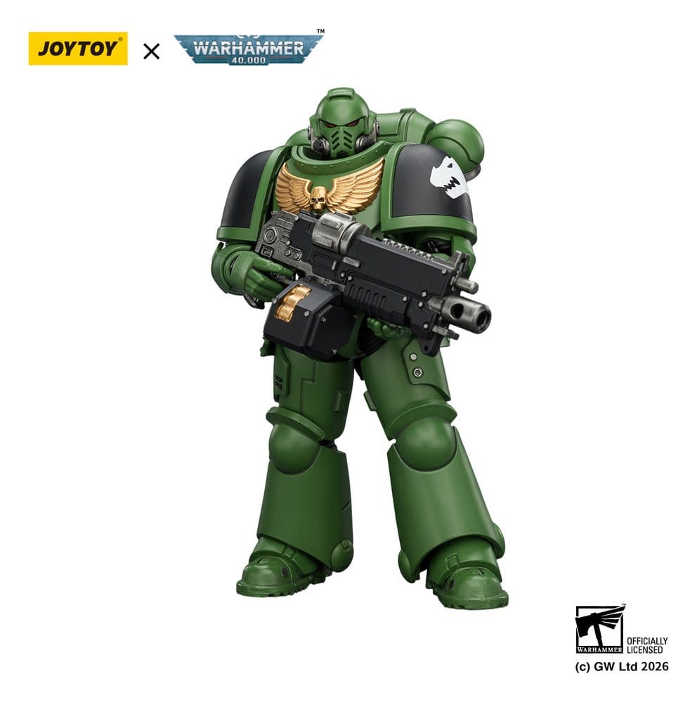 🧪 LAB | SU ORDINAZIONE Warhammer 40,000 Action Figure Salamanders Intercessor 12 cm
