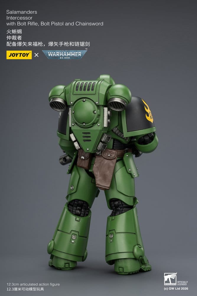 🧪 LAB | SU ORDINAZIONE Warhammer 40,000 Action Figure Salamanders Intercessor 12 cm