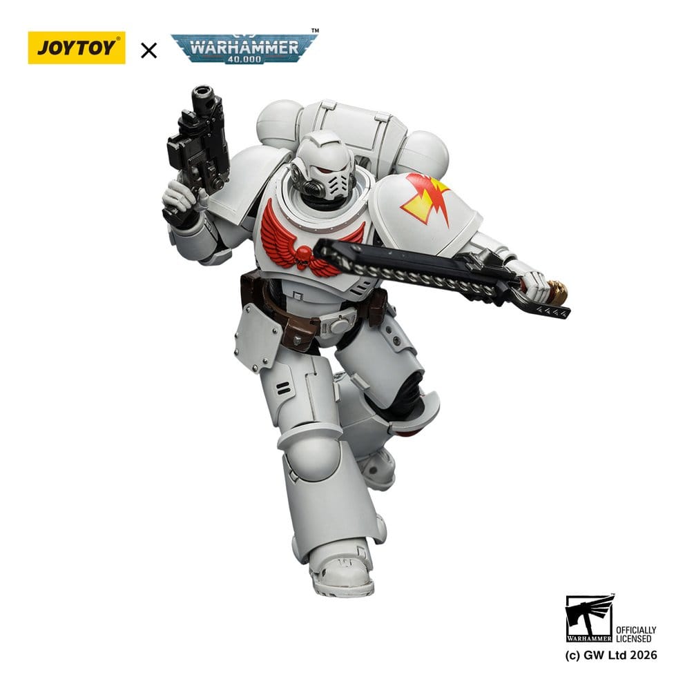 🧪 LAB | SU ORDINAZIONE Warhammer 40,000 Action Figure White Scars Intercessor 12 cm