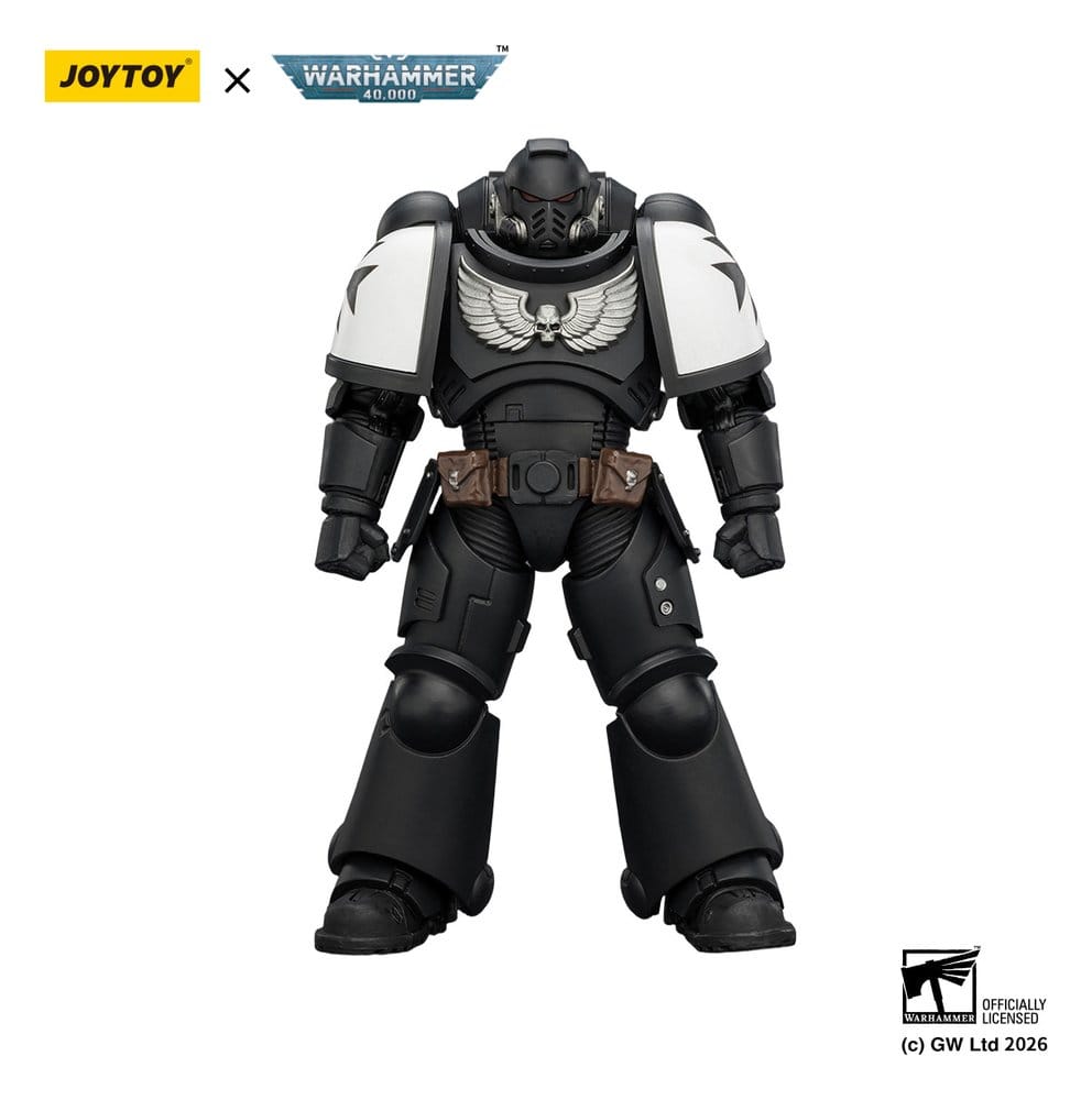 🧪 LAB | SU ORDINAZIONE Warhammer 40,000 Action Figure Black Templars Intercessor 12 cm
