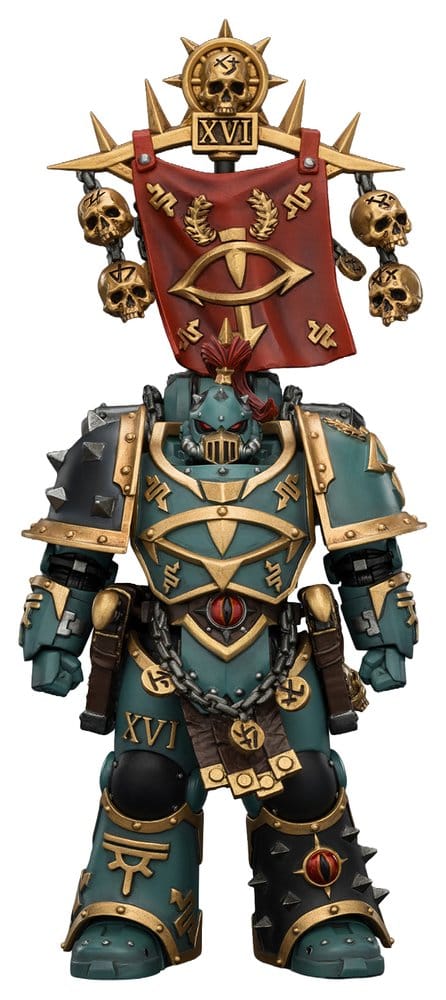 🧪 LAB | SU ORDINAZIONE Warhammer The Horus Heresy Action Figure Sons of Horus Vheren Ashurhaddon Master of the True Sons 13 cm