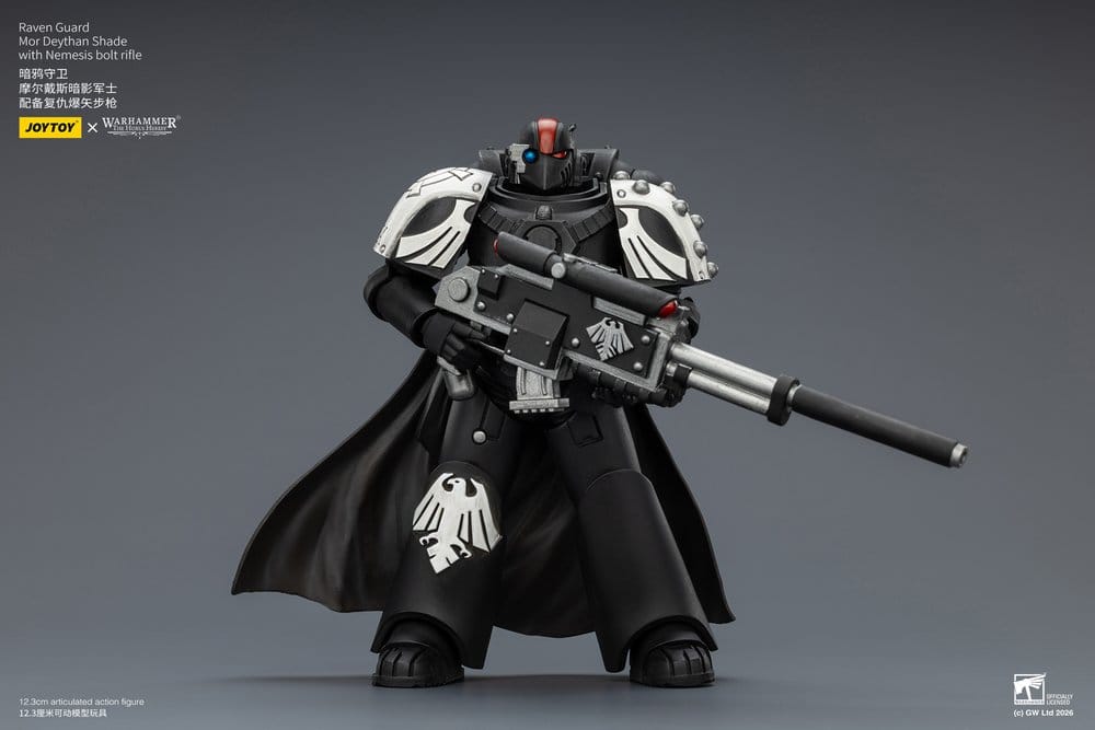 🧪 LAB | SU ORDINAZIONE Warhammer 40,000 Action Figure Raven Guard Mor Deythan Shade 12 cm