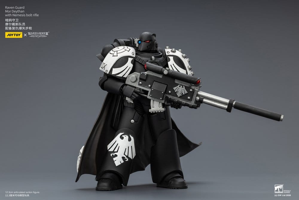 🧪 LAB | SU ORDINAZIONE Warhammer 40,000 Action Figure Raven Guard Mor Deythan 12 cm