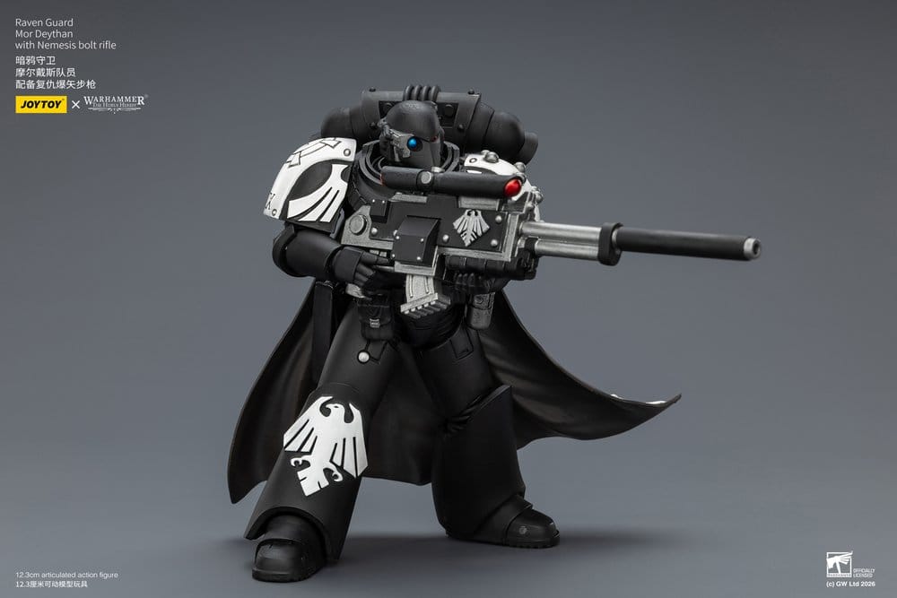 🧪 LAB | SU ORDINAZIONE Warhammer 40,000 Action Figure Raven Guard Mor Deythan 12 cm