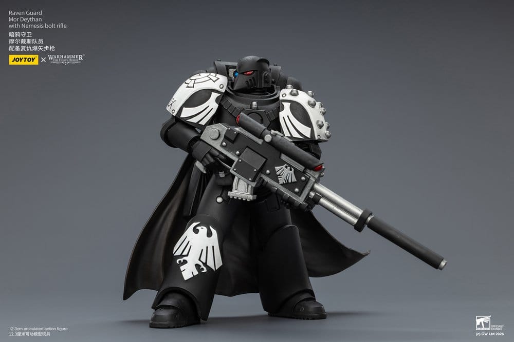 🧪 LAB | SU ORDINAZIONE Warhammer 40,000 Action Figure Raven Guard Mor Deythan 12 cm