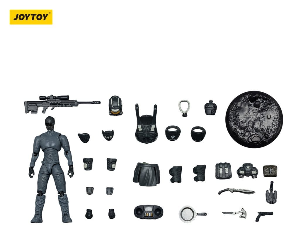 🧪 LAB | SU ORDINAZIONE Dark Source Action Figure Steel Ride Corps Sniper Viktor 8 cm