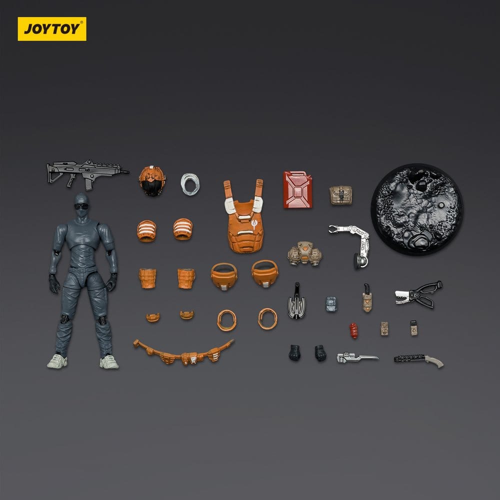 🧪 LAB | SU ORDINAZIONE Dark Source Action Figure Steel Ride Corps Engineer Chris 8 cm