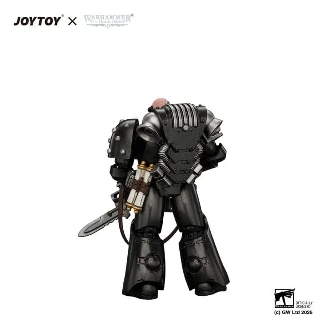 🧪 LAB | PREORDINE+ 04/2027 Warhammer The Horus Heresy Action Figure Iron Hands MkVI Tactical Sergeant 12 cm