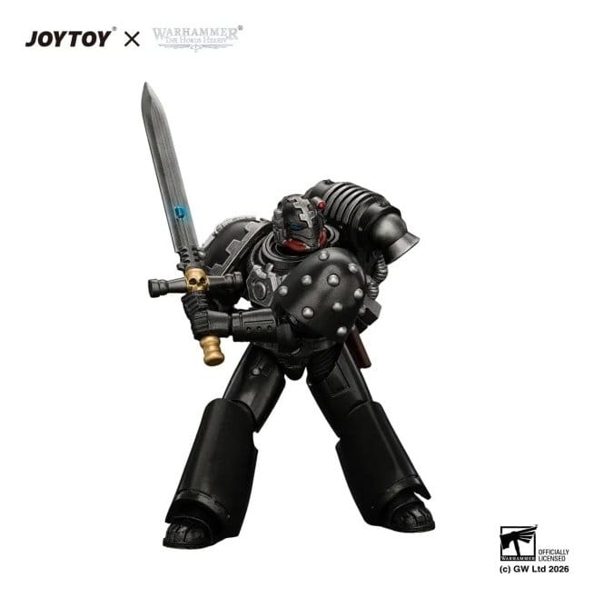 🧪 LAB | PREORDINE+ 04/2027 Warhammer The Horus Heresy Action Figure Iron Hands MkVI Tactical Sergeant 12 cm