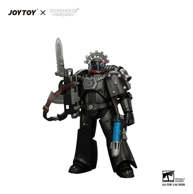 🧪 LAB | PREORDINE+ 04/2027 Warhammer The Horus Heresy Action Figure Iron Hands MkVI Tactical Sergeant 12 cm