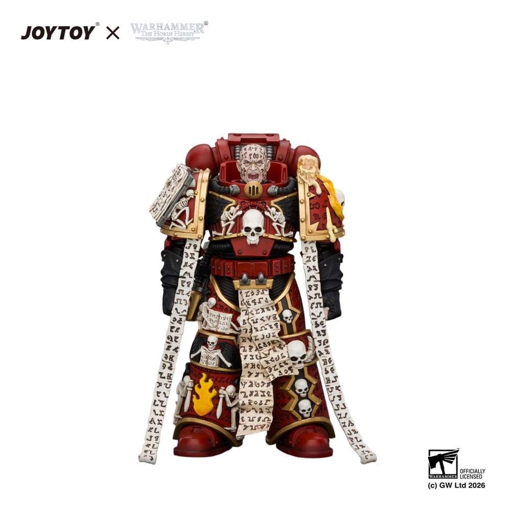 🧪 LAB | PREORDINE+ 03/2027 Warhammer The Horus Heresy Action Figure Word Bearers Erebus, the Dark Apostle 13 cm