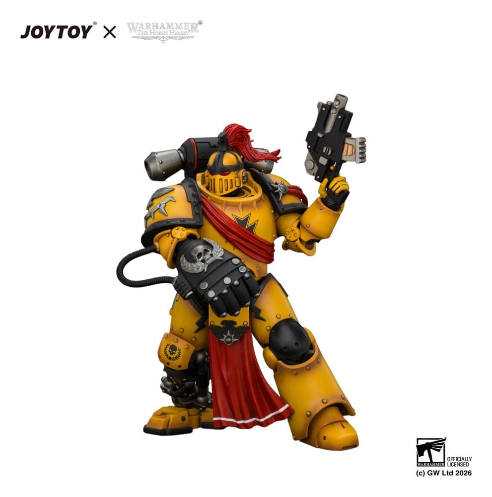 🧪 LAB | PREORDINE+ 03/2027 Warhammer The Horus Heresy Action Figure Imperial Fists Herald Consul 12 cm