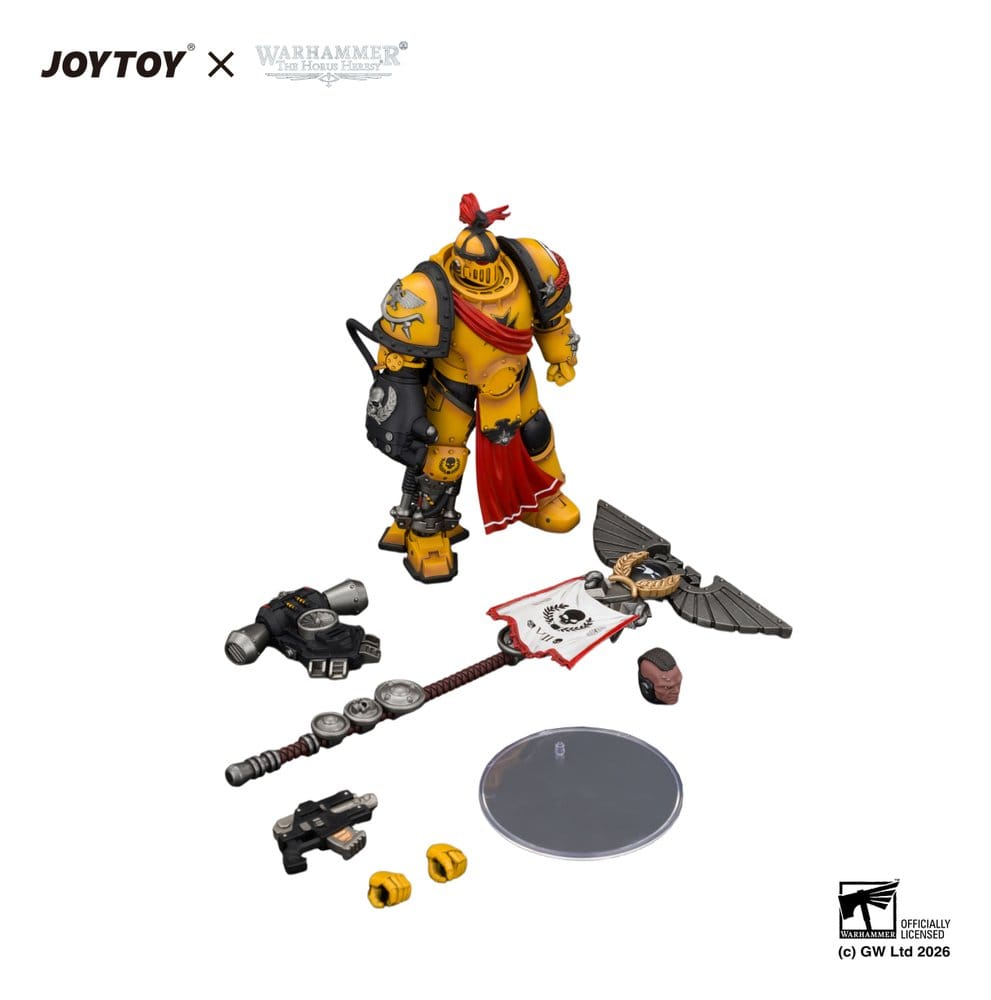 🧪 LAB | PREORDINE+ 03/2027 Warhammer The Horus Heresy Action Figure Imperial Fists Herald Consul 12 cm
