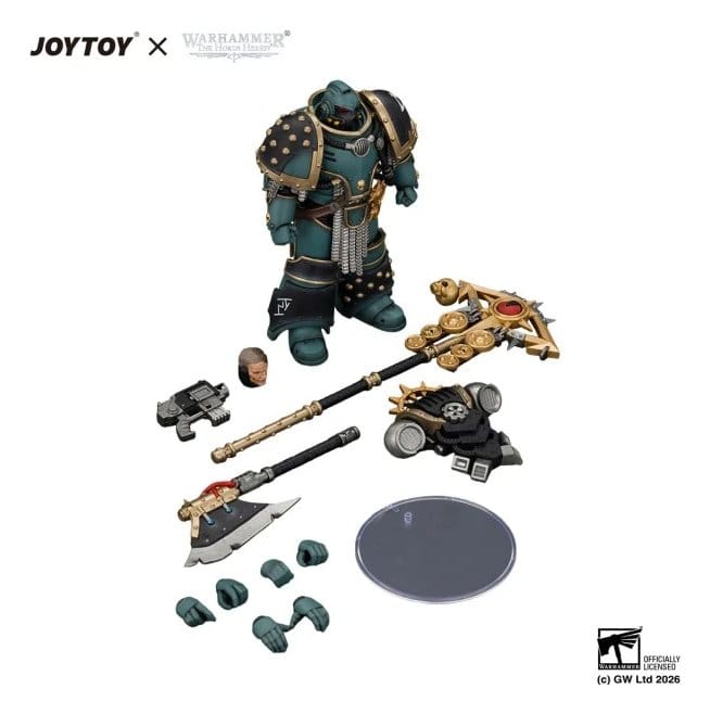 🧪 LAB | PREORDINE+ 04/2027 Warhammer The Horus Heresy Action Figure Sons of Horus Herald Consul 12 cm