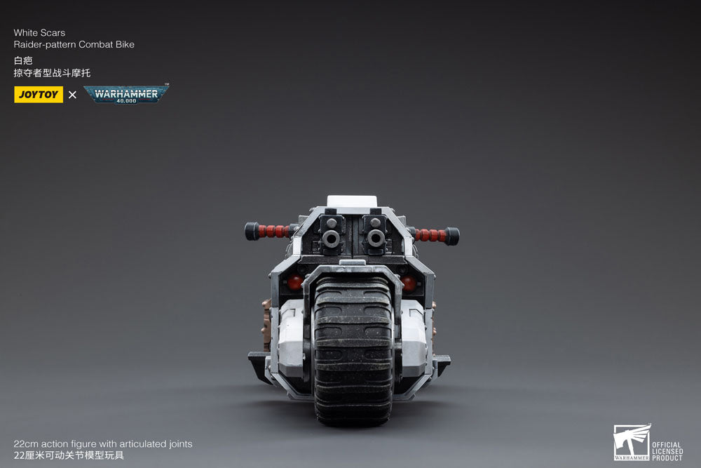 🧪 LAB | SU ORDINAZIONE Warhammer 40k Vehicle 1/18 White Scars Raider-pattern Combat Bike 22 cm