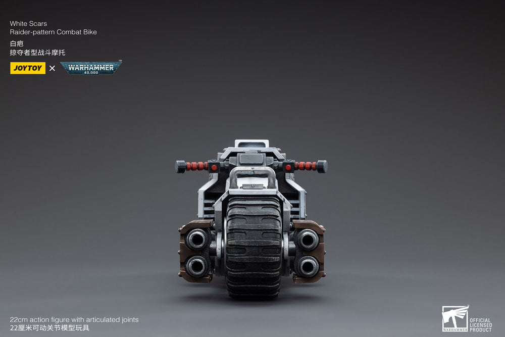 🧪 LAB | SU ORDINAZIONE Warhammer 40k Vehicle 1/18 White Scars Raider-pattern Combat Bike 22 cm