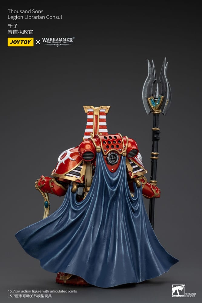 🧪 LAB | SU ORDINAZIONE Warhammer The Horus Heresy Action Figure 1/18 Thousand Sons Legion Librarian Consut 16 cm       