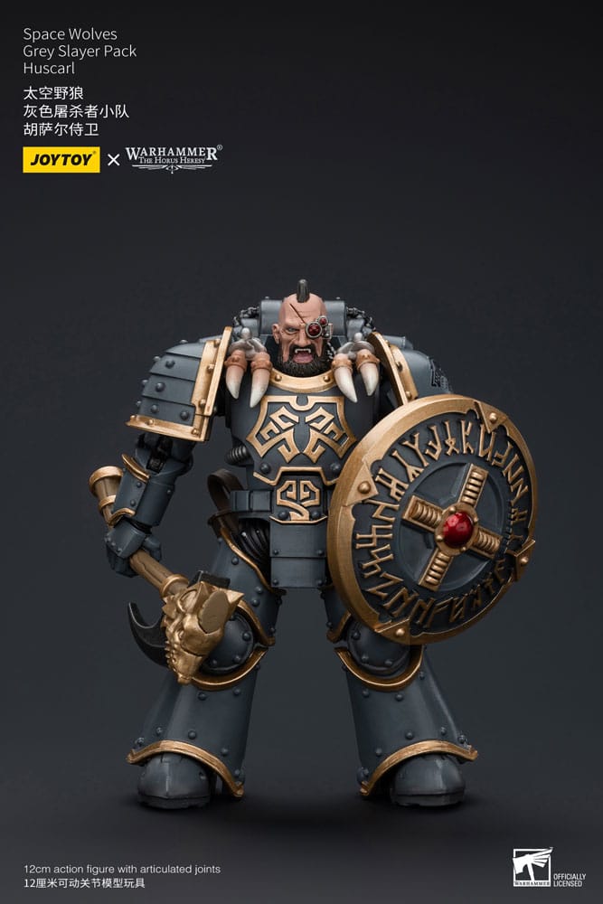 MADE TO ORDER Warhammer The Horus Heresy Action Figure 1/18 Space Wolves Gray Slayer Pack Huscarl 12 cm *SPECIAL PRICE*