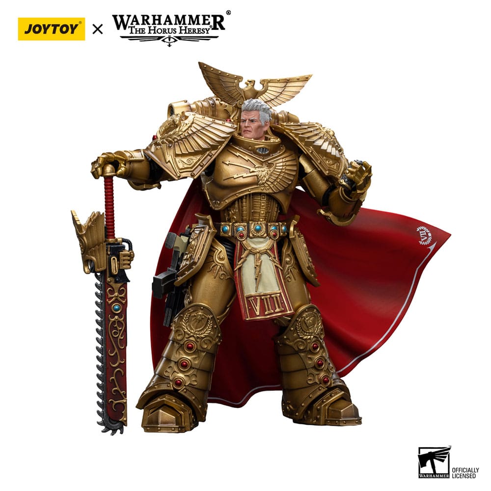 🧪 LAB | SU ORDINAZIONE Warhammer The Horus Heresy Action Figure 1/18 Imperial Fists Rogal Dorn Primarch of the 7th Legion 12 cm