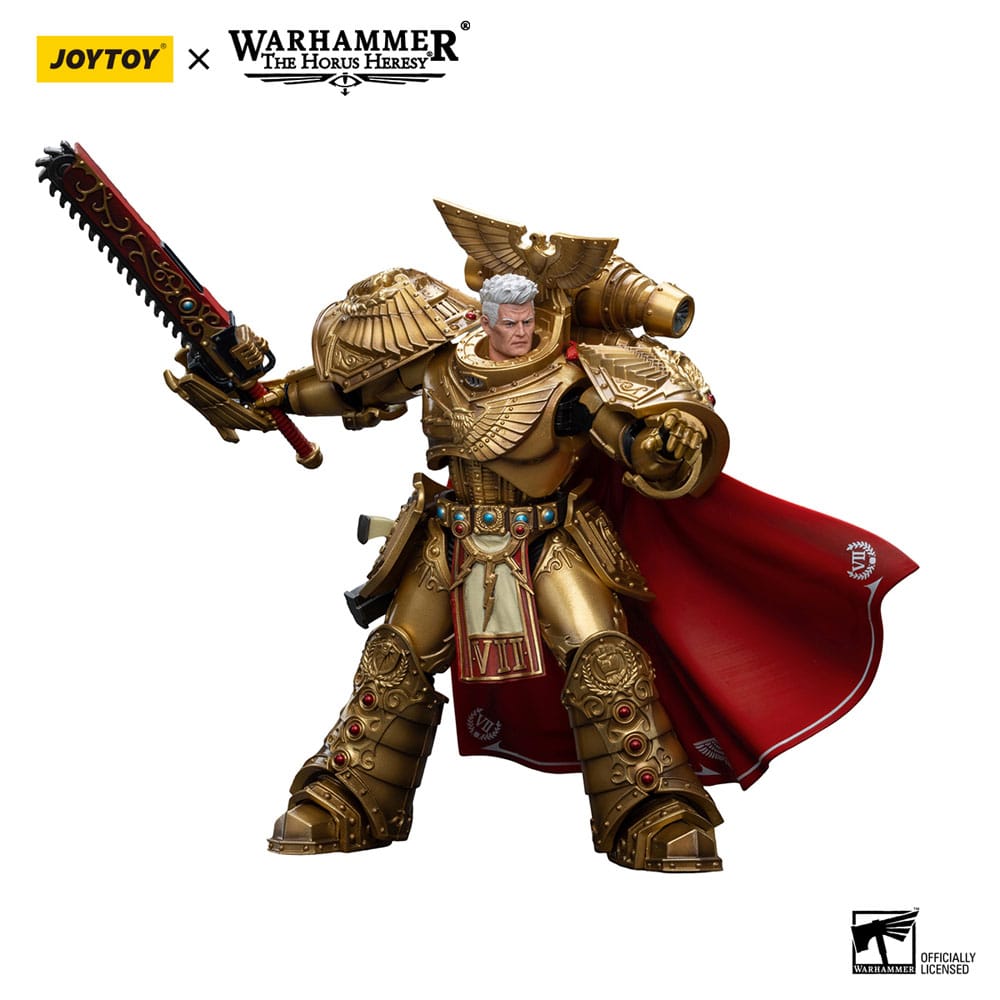 🧪 LAB | SU ORDINAZIONE Warhammer The Horus Heresy Action Figure 1/18 Imperial Fists Rogal Dorn Primarch of the 7th Legion 12 cm