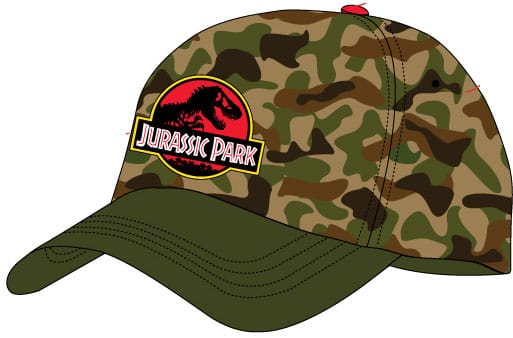 SU ORDINAZIONE Jurassic Park Curved Bill Cap Camo