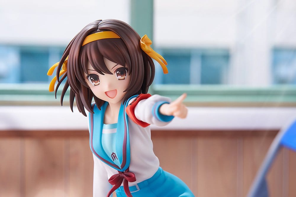 PREORDINE+ 05/2027 The Melancholy of Haruhi Suzumiya PVC Figure 1/7 Haruhi Suzumiya Anime Series 20th Anniversary Ver. 20 cm