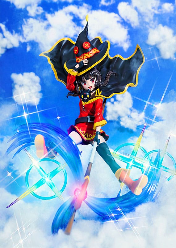 PREORDINE ESAURITO Kono Subarashii Sekai ni Syukufuku wo! PVC Statue 1/7 Megumin: Anime Opening Edition (re-run) 30 cm